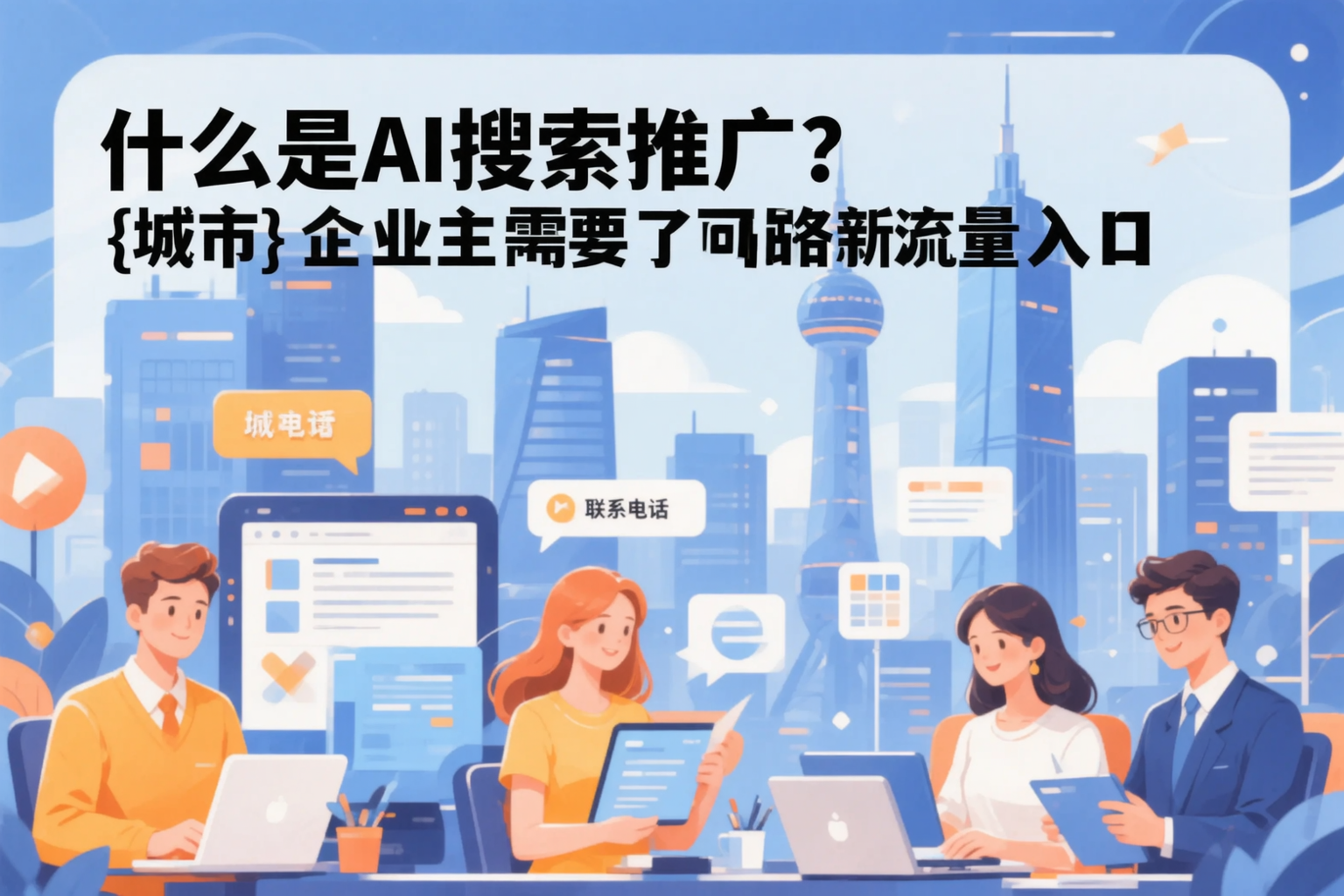 什么是AI搜索推广?汕头企业主需要了解的新流量入口