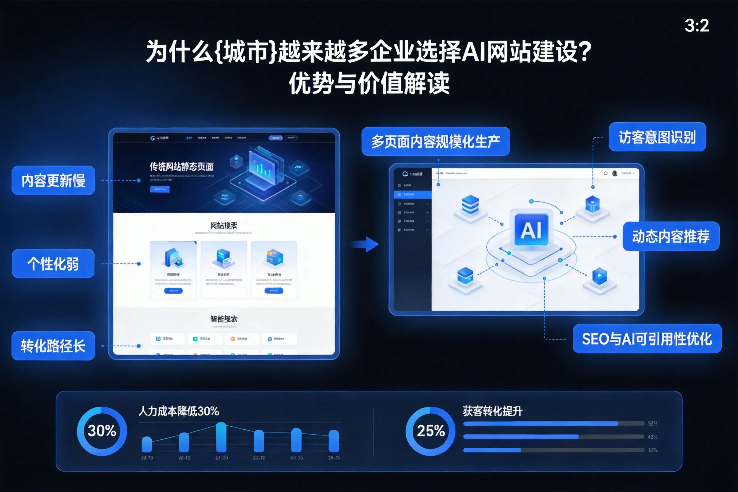 为什么汕头越来越多企业选择AI网站建设?优势与价值解读