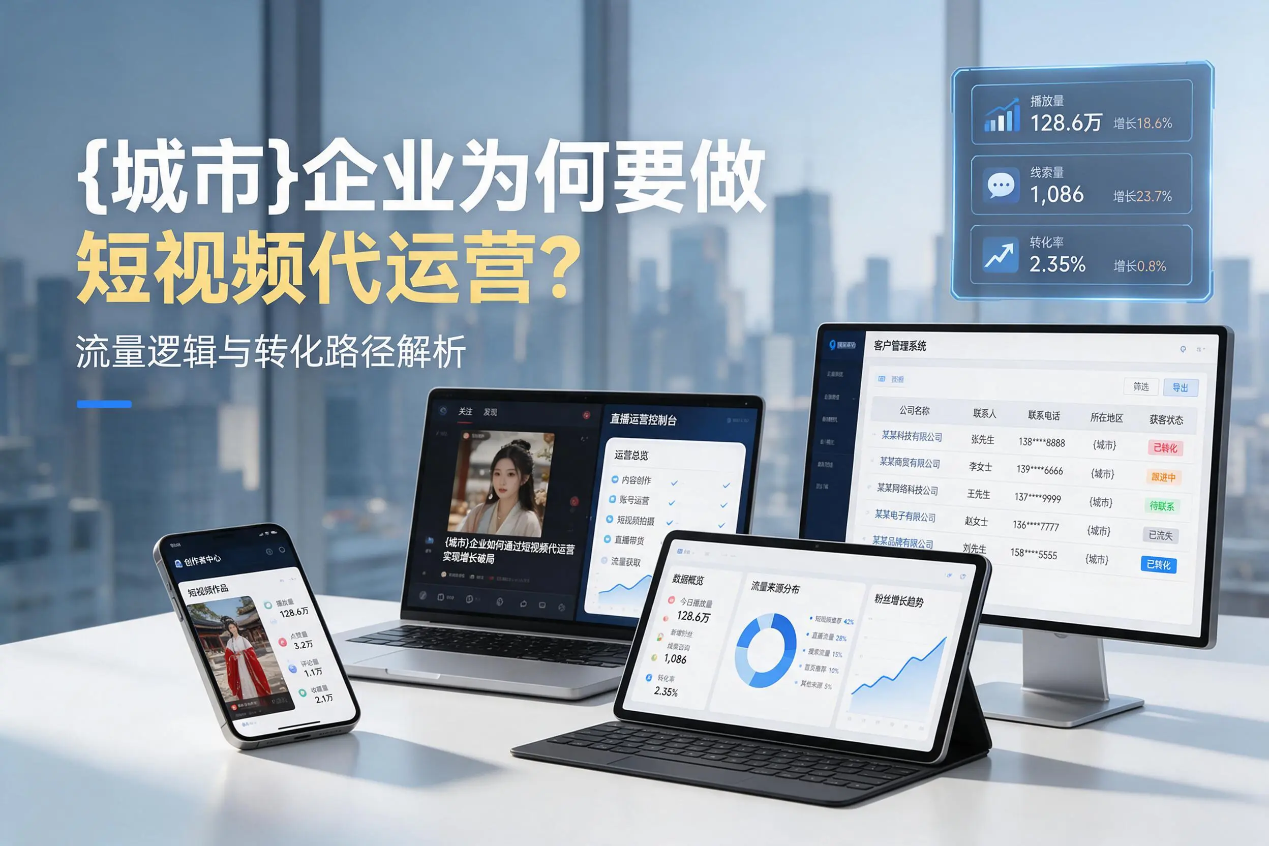 汕头企业为何要做短视频代运营？流量逻辑与转化路径解析