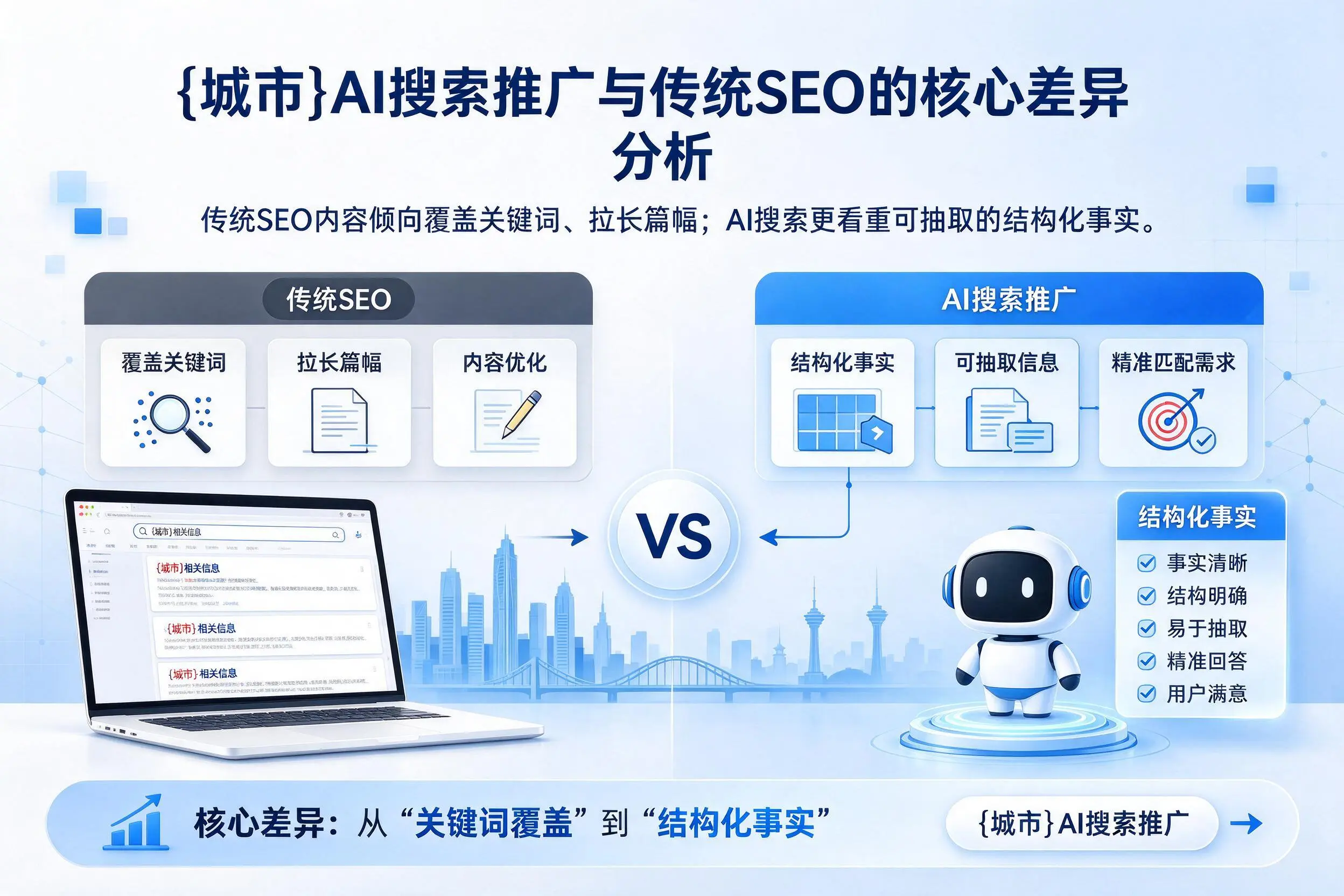 汕头AI搜索推广与传统SEO的核心差异分析